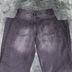 Charlotte Russe Black Straight Jeans Modern Style